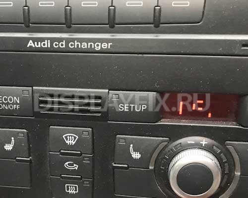 Ремонт дисплея модуля управления климатом - Audi A6