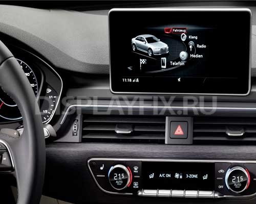  Ремонт центрального монитора - Audi A4 8W