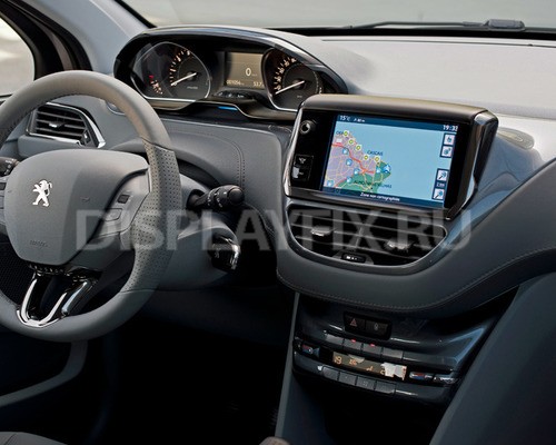 Ремонт монитора Peugeot 208