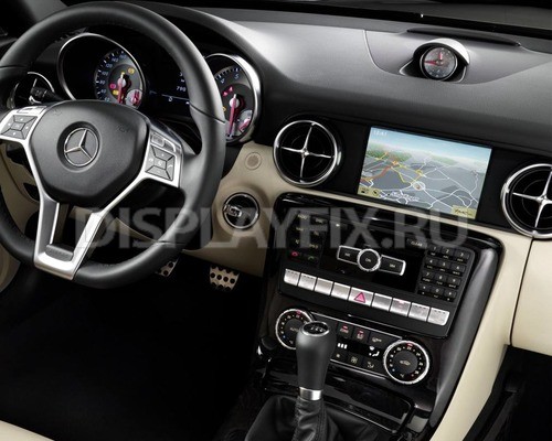 Ремонт монитора Mercedes SLK