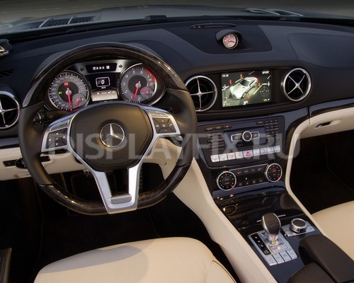 Ремонт монитора Mercedes SL